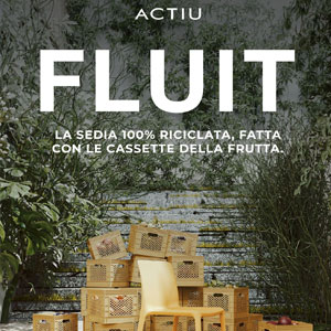 Actiu Fluit, la sedia 100% riciclata: leggera, resistente ed ecosostenibile