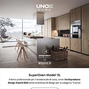 SuperOven, il forno professionale per il residenziale di lusso by Unox Casa