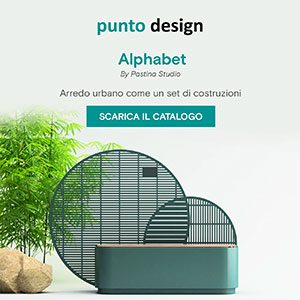 Alphabet by Punto Design: arredo urbano come un set di costruzioni