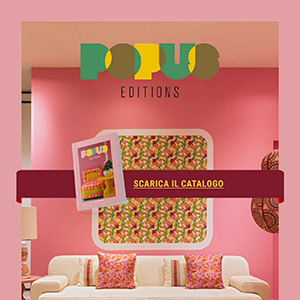 Arredi Popus: texture morbide, mix stravaganti e note colorate