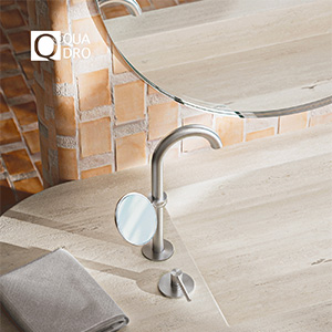 FFQT by Quadro: rubinetteria in acciaio inox dalle forme sottili e minimal