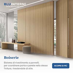 Boiserie Bluinterni: rivestimenti a pannelli personalizzabili per porte e pareti