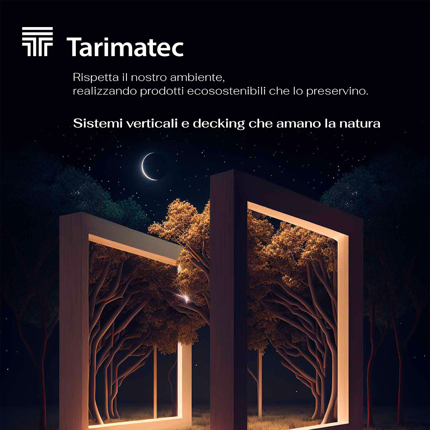 Sistemi verticali e decking ecosostenibili Tarimatec