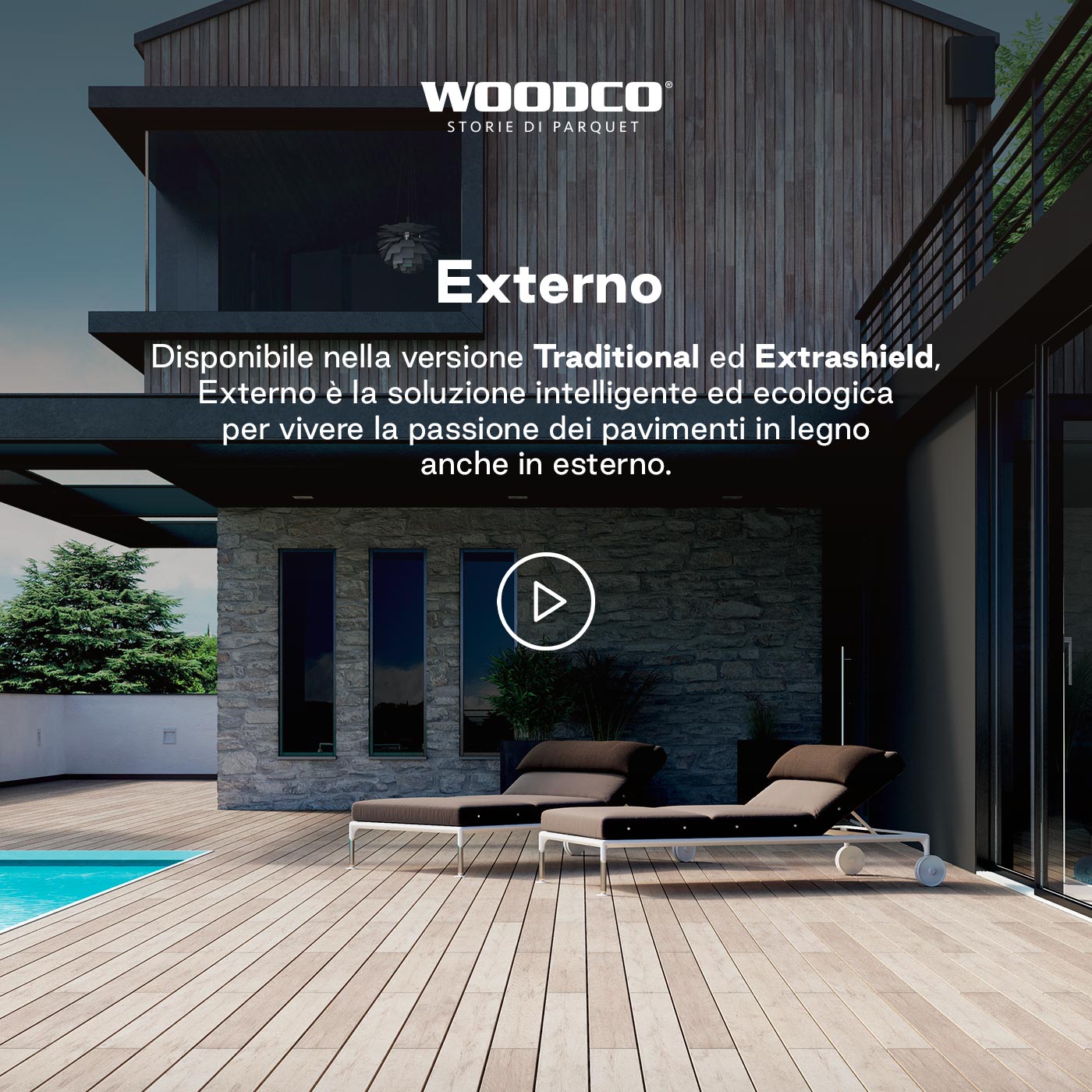 Externo by Woodco: pavimentazione outdoor effetto legno resistente ed ecologica