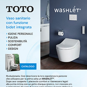 Vaso sanitario con funzione bidet integrata: Washlet by TOTO