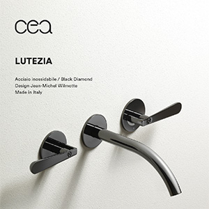 Rubinetteria Lutezia by Ceadesign: innovazione tecnologica e ispirazione classica