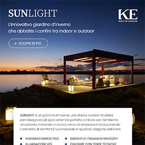 Sunlight by KE: il giardino d'inverno che abbatte i confini tra indoor e outdoor
