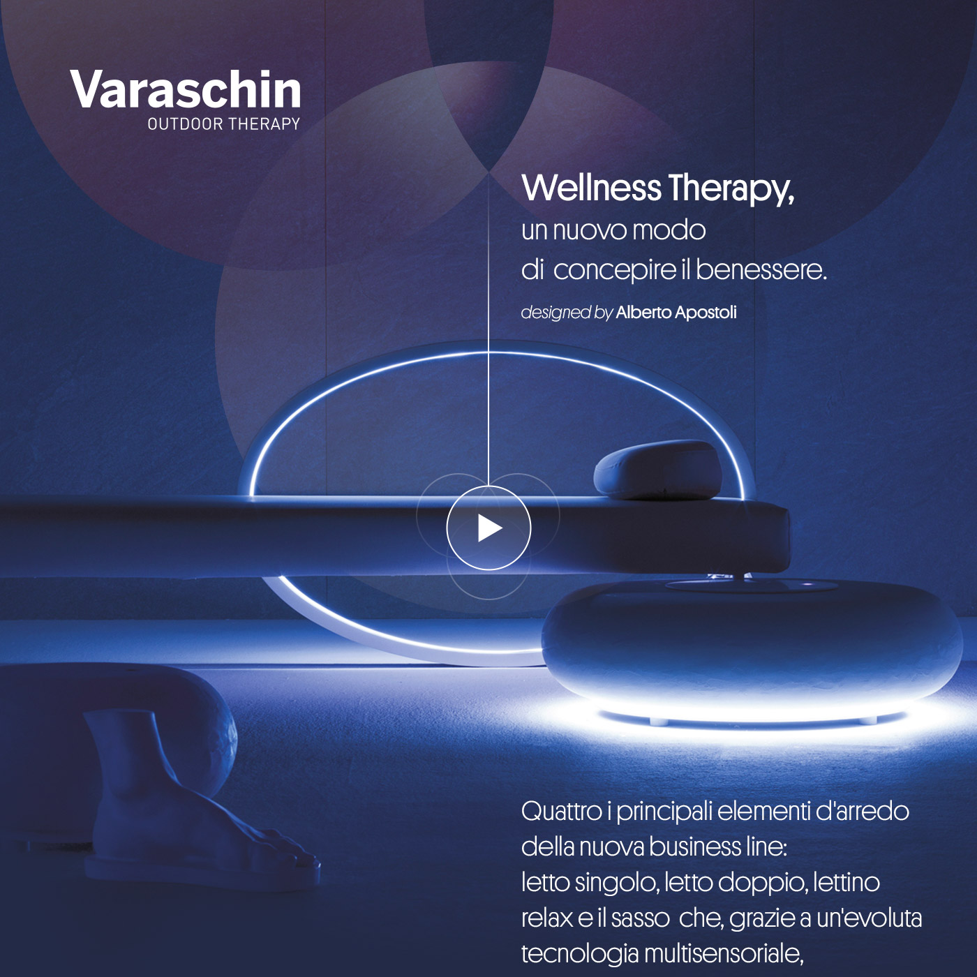 Varaschin Wellness Therapy: la nuova business line dedicata al mondo delle spa e non solo