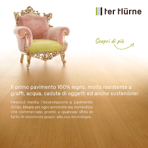 Hywood, il pavimento ibrido in vero legno altamente resistente di Ter H�rne