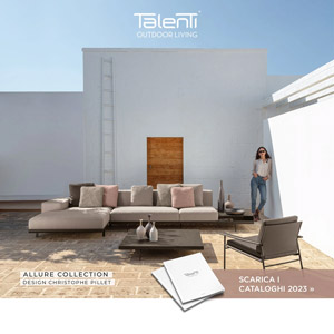 Arredi outdoor Talenti: modularit�, condivisione e funzionalit�