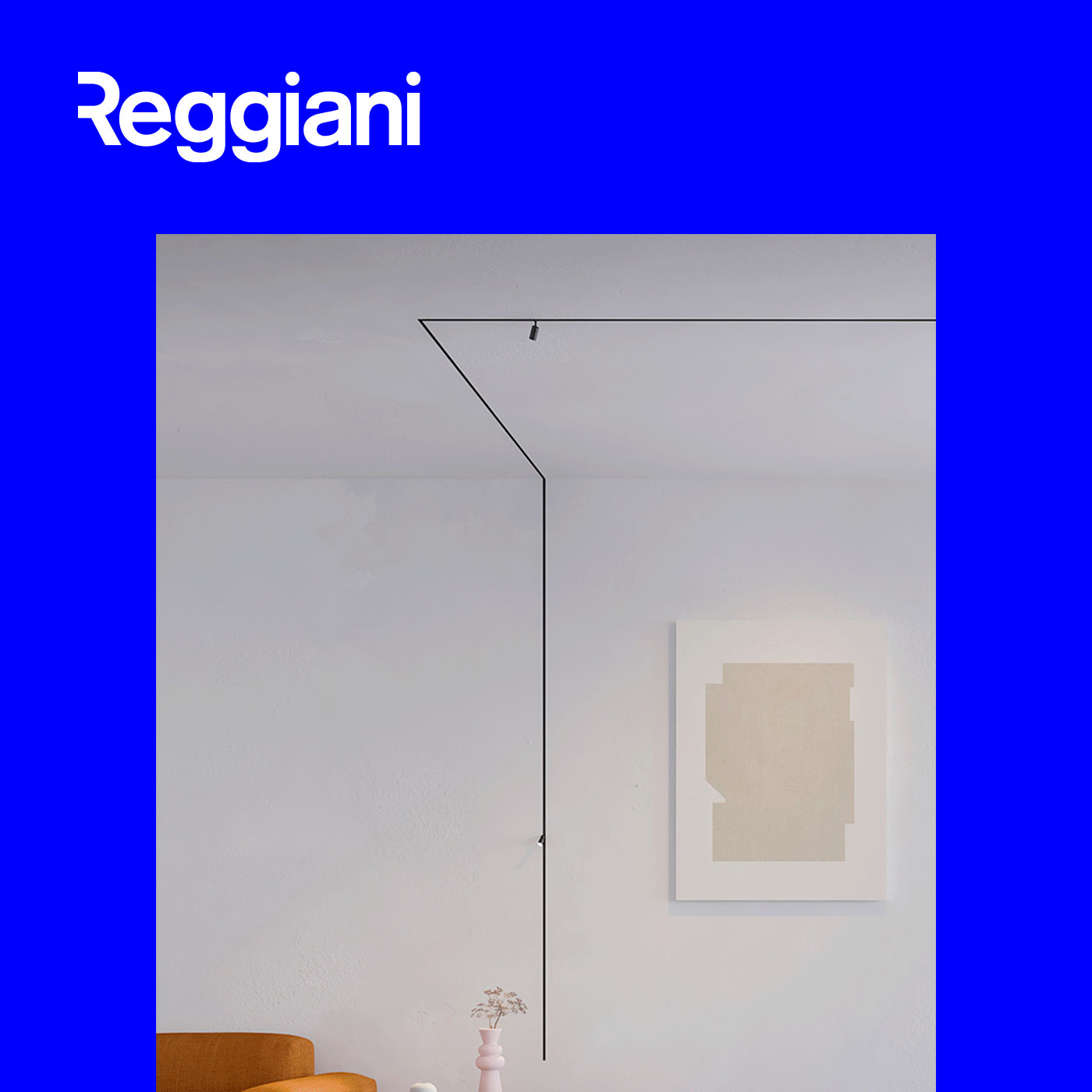 Outline: sistema di illuminazione a binario ultra-miniaturizzato by Reggiani