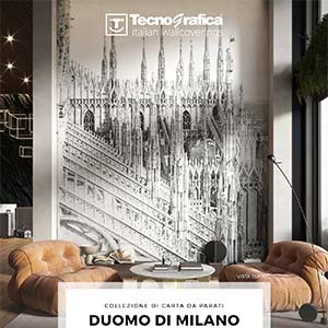 Tecnografica & Duomo di Milano: le carte da parati in collaborazione con la Veneranda Fabbrica
