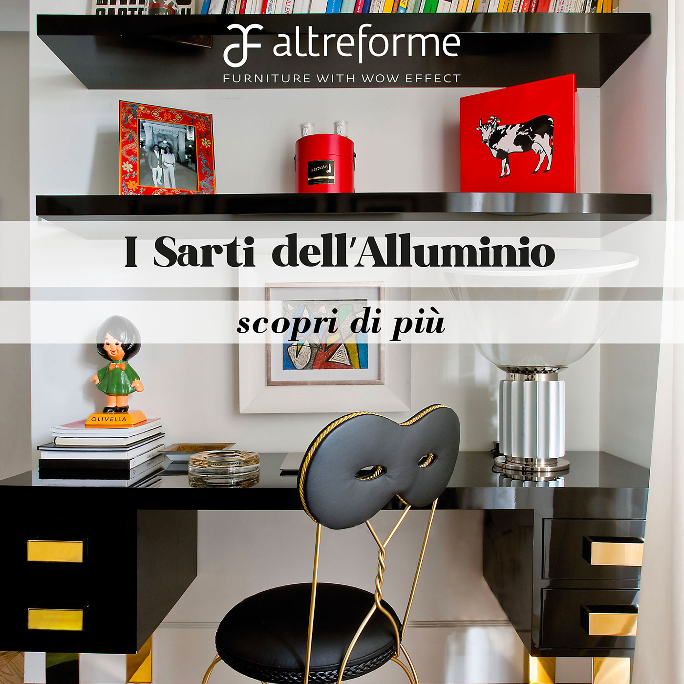 Dall'automotive all'architettura: arredi tailor-made in alluminio by altreforme 