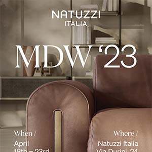 Natuzzi alla Milano Design Week 2023: prenota la tua visita e scopri Comfortness