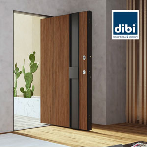 Porta blindata a bilico che coniuga sicurezza e design Di.Big