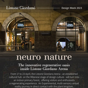 Listone Giordano, i parquet Natural Genius a Neuro Nature durante la Milano Design Week