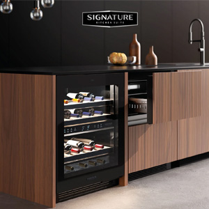 Frigorifero convertibile e Vino cantina sottopiano da incasso di Signature Kitchen