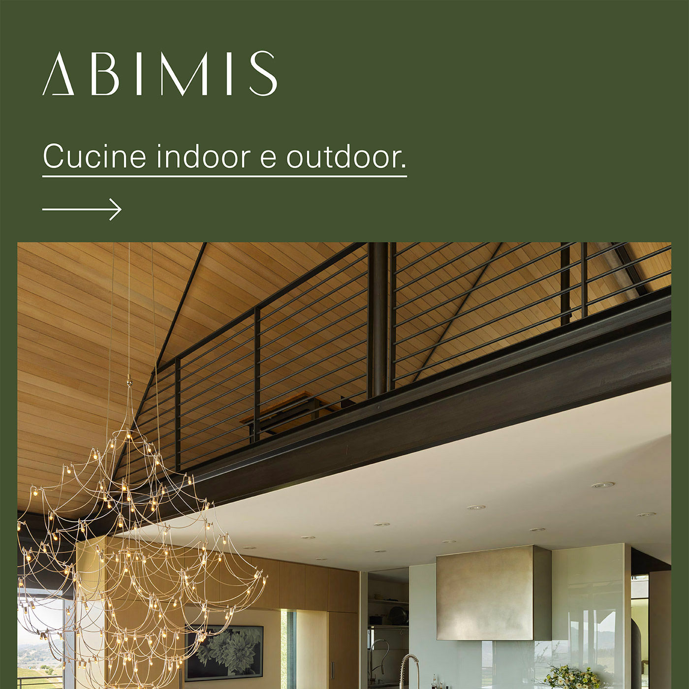 Abimis: cucine indoor e outdoor in acciaio inox