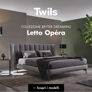 Letti imbottiti Twils collezione Dreaming, scopri Op�ra e tante altre novit� al Salone del Mobile