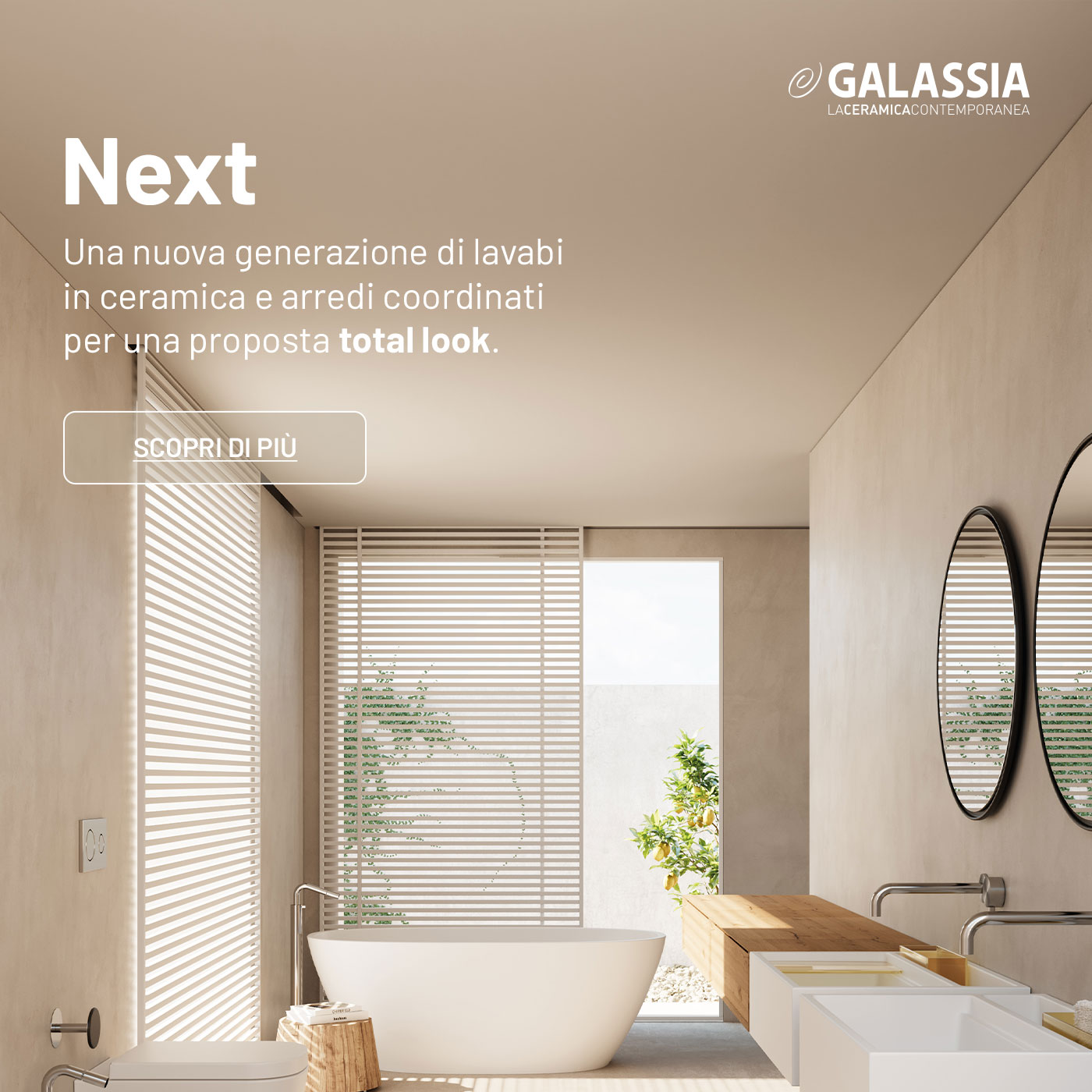 Next: lavabi con micro-ambiti funzionali e accessoriabili firmati Galassia