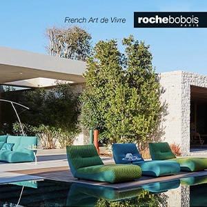 Roche Bobois outdoor collections 2023: porta il comfort dell'indoor nell'outdoor