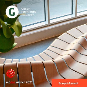 Serie Ascent, il sistema di sedute modulari di Green Furniture Concept