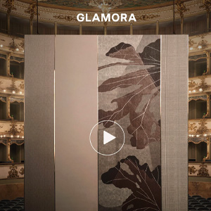 Wallcovering Glamora: l�emozione di un incontro tra Oriente e Occidente