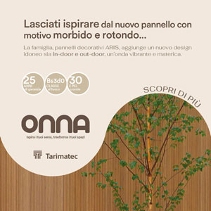 Pannelli decorativi effetto cannettato per indoor e outdoor 