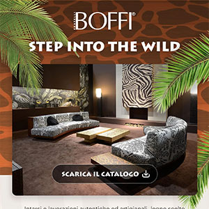Fratelli Boffi, arredi con una nuova dimensione esotica: scopri Step Into The Wild