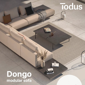 Divano modulare Dongo by Todus: una soluzione versatile per ogni spazio outdoor