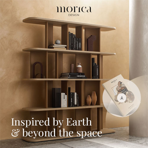 Sospesi tra terra e materia: scopri la nuova collezione Morica Design 