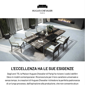 Arredi Art D�co by Hugues Chevalier: carattere universale e senza tempo
