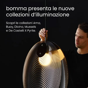 Nuovo catalogo con le novit� d'illuminazione: lampade artigianali in cristallo Bomma