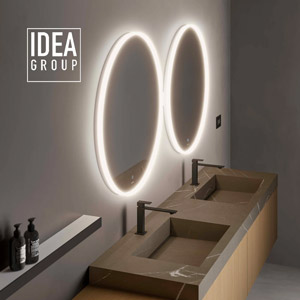 Ideagroup, sistema bagno modulare Dogma: ode al minimalismo contemporaneo