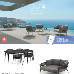 Collezioni outdoor Talenti in pronta consegna: crea ambienti di design en plein air