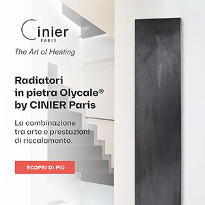 Radiatori in pietra Olycale by CINIER Paris