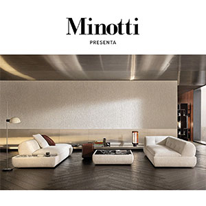 Sistema di sedute Minotti Supermoon, inedita indipendenza compositiva