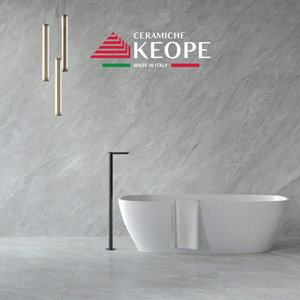 Ceramiche Keope: le tendenze del gres porcellanato presentate al Cersaie 2024