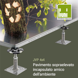 Il pavimento sopraelevato con 50 anni di garanzia - Liuni