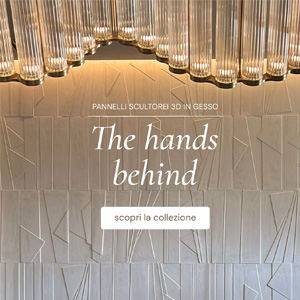 Rivestimenti tridimensionali in gesso ceramico 3D Surface