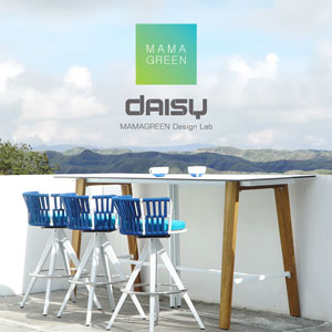 Sedie da bar e da pranzo in-outdoor: DAISY by Mamagreen