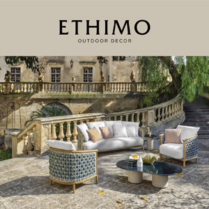 Ethimo outdoor lounge e dining: Patio, un'affascinante storia di intrecci