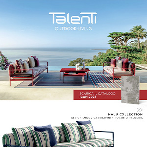 Talenti outdoor collection: Nalu, il richiamo alla maestosit� delle onde