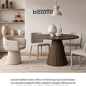 Bizzotto Home Collection 2025: innovazione tra materia, tecnologia e colore
