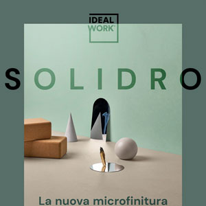Superfici decorative continue per interni: Solidro by Ideal Work