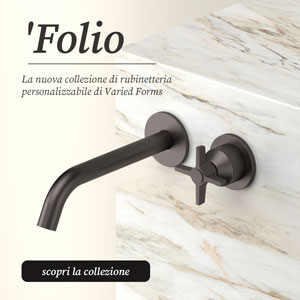 La nuova collezione modulare di rubinetteria personalizzabile di Varied Forms: scopri 'Folio
