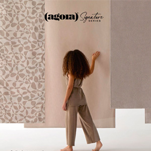 Collezione tessuti Cala di Agora Fabrics: motivi e texture ispirate all'Oceano Atlantico