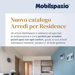 Arredi su misura Mobilspazio per residence, mono e bilocali
