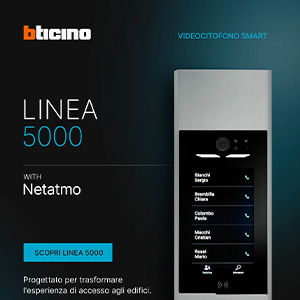 Bticino Linea 5000: il citofono esterno che digitalizza l�accesso agli edifici