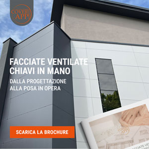 Facciate ventilate chiavi in mano Cover App: dalla progettazione alla posa in opera